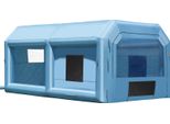Vevor Cabina Di Verniciatura Gonfiabile, 6,4 X 4,1 X 3 M Cabina Di Verniciatura Gonfiabile, Con Potente Soffiante Da 1100 W E Sistema Di Filtraggio Dell'aria, Cabina Di Verniciatura Portatile Per Veicoli Di Medie Dimensioni