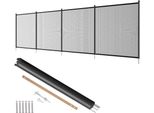 Recinzione Per Piscina - 1,21 X 3,66 M Recinzione Rimovibile Di Sicurezza Per Bambini - Facile Installazione Fai Da Te - Recinzione Per Piscina - 340 G Rete Di Recinzione Per Piscina In Pvc Teslin - Protegge Bambini E Animali Domestici