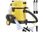 Aspirapolvere 4In1 1200W - Aspirapolvere A Secco/Umido - Battitappeto - Aspirapolvere A Umido - Capacità 20L - Aspirapolvere Per Tappezzeria - Filtro Hepa&Spugna - Aspirapolvere Industriale