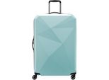 Delsey Paris Carrello Karat 4 Double Rolls Trolley 76 Aqua Celeste