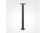 Lampada Da Terra A Led, Luce Per Esterni, Metallo, Grafite, IP65, H 80 Cm