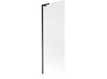 Mexen Next L Paratia Da Vasca Da Bagno Monobattente 70 X 150 Cm, Smerigliato, Nero - 895-070-000-03-30-70