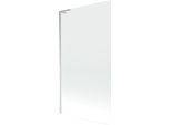 Mexen Next L Paratia Vasca Da Bagno 1-Ala 100 X 150 Cm, Trasparente, Cromo - 895-100-000-03-00-01