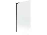 Mexen Next L Paratia Per Vasca Da Bagno 1-Anta 100 X 150 Cm, Trasparente, Nero - 895-100-000-03-00-70