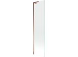Mexen Next L Paratia Da Vasca Da Bagno A 1 Anta 50 X 150 Cm, Trasparente, Oro Rosa - 895-050-000-03-00-60