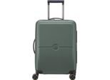 Delsey Paris Carrello Turenne 2.0 4 Double Rolls Cabin Trolley Slim Line 55 Green Verde Scuro
