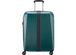 Delsey Paris Carrello Promenade Hard 2.0 4 Dr Trolley 66 Green Verde Scuro