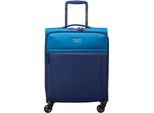 Delsey Paris Carrello Brochant 3 4 Dr Cabin Trolley Slim Line 55 Ocean Blue