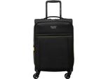 Delsey Paris Carrello Brochant 3 4 Dr Exp Cabin Trolley 55 Deep Black Nero