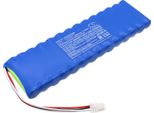 Techtek Batteria Compatibile Con [Viasys Healthcare] Acutronic Bird Fabian Ventilator, Bird Fabian Sostituisce HHR450AX14