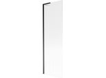 Mexen Next L Paratia Per Vasca Da Bagno 1 Anta 60 X 150 Cm, Prugne, Nero - 895-060-000-03-09-70