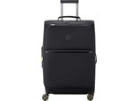 Delsey Paris Carrello Turenne Soft 4 Double Rolls Val Exp Trolley 66 Black Nero