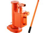 Martinetto Idraulico Vevor, Piattaforma Di Sollevamento Da 5 T / 10 T, Altezza Punta 25-230 Mm, Altezza Centrale 370-570 Mm, Martinetto Ad Artiglio Rotante A 360° Per Macchine, Industria