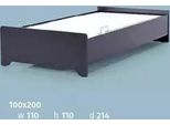 Letti Di Design Letto Per Bambini Letto Per Ragazzi Mobili In Legno Con Morbida Imbottitura 100X200Cm