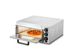 Vevor Forno Commerciale Per Pizza A Un Piano 356 Mm, Forno Elettrico Per Pizza In Acciaio Inox Con Tre Manopole Rotanti, Pizzaiolo Multiuso Da Interno, Per La Cottura In Ristoranti, A Casa, Argento
