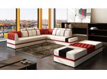 L Shape Xxl Design Zona Giorno Imbottita Divano Angolare Set Divano Angolare Divano Angolare