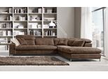 Divano Angolare Di Design Prianera Divano Moderno Di Lusso Angolare In Pelle E Legno Divani A L Marrone