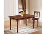 Lusso Tavolo Tavoli Marrone Sala Da Pranzo Tavolo Da Pranzo Design Italiano Nuovo