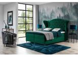 Chesterfield Boxspring Letti Hotel Camera Da Letto Velluto Mobili Di Lusso