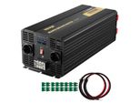 Inverter Vevor, 6000 W, Inverter A Onda Sinusoidale Modificata Convertitore Per Auto Da 12 V Dc A 230 V Ac Con Display Lcd, Telecomando, Display A Led, Prese Ue, Inverter,