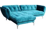Divano Angolare Divano A L Divano Design Divano Imbottito Tessile Nuovo Set Angolare Turchese
