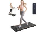 Vevor Walking Pad Tapis Roulant Sotto La Scrivania, Tapis Roulant Da Lavoro, Tapis Roulant Da Lavoro Con Capacità Di Carico Di 120 Kg, Pad Portatile Con 2,5 Hp, Telecomando Display A Led 1-6 Km/H