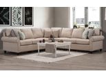 Soggiorno Moderno Divano Angolare A L Design Beige Mobili Di Lusso Divano Arredamento