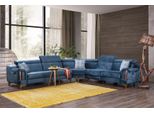 Divano A L Divano Moderno Ad Angolo Blu Divano Soggiorno Design Nuovi Mobili