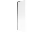 Mexen Next L Paratia Per Vasca Da Bagno A 1 Anta 60 X 150 Cm, Strisce, Metallo Gun - 895-060-000-03-09-95