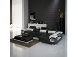 Divano Angolare Divano In Pelle Zona Living Suite Design Moderno Divano A L Con Usb