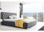 Struttura Letto Letto Matrimoniale Letto Matrimoniale Struttura Letto Letto Imbottito Letti 200X200 Grigio