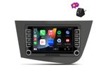 Carplay Android 15 Autoradio 2+64G Per Seat Leon 1P1 2005-2011 Gps Navi Wifi Bt Fm Dab+ Swc Usb Rds Con Telecamera
