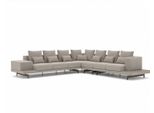 Divano Grigio Di Design Divano Imbottito Tessile Divano Angolare Imbottito Mobili Soggiorno Nuovo