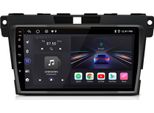 Autoradio Dab+ 2+64G Navi Per Mazda CX-7 2008-2015 Gps 9''Android13 Wifi Usb Swc Bt Rds