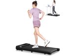 Tappetino Per Tapis Roulant - Tapis Roulant Domestico Con Velocità 1-8 Km/H - Booster Motore Silenzioso - Tapis Roulant Sotto La Scrivania - Nero