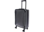 Lacoste Carrello The Blend Suitcase Monogram Noir Gris Nero