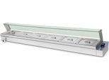 Vertes Scaldavivande Scalda Buffet Scaldavivande Elettrico 1800W In Acciaio Inox (Incl. 6X 1/2 Gn Contenitore Con Coperchio Per 6X 6L)
