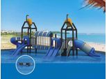 Parco Giochi Per Bambini Torre Di Gioco In Plastica Scivoli In Acqua
