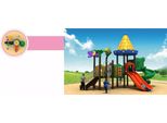 Animazione All'aperto Per Bambini Torre Di Arrampicata Torre Di Gioco Con Scivoli