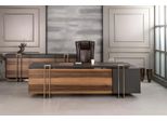 Lusso Scrivania In Pelle Tavoli In Legno Mobili Da Ufficio Tavoli Di Design Nuovo