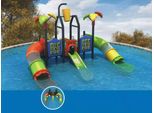 Torre Gioco Con Scivoli Attività Casa Gioco Giardino Parco Giochi
