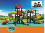 Torre Da Gioco Scivolo Animazione Per Bambini All'aperto Parco Giochi Giungla