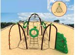 Torre Di Arrampicata Intrattenimento Parco Giochi All'aperto Cornici Di Arrampicata Per Bambini