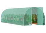 Serra A Tunnel Serra Fredda Per Pomodori 835X290X225 Cm - Serra Verde Per Piante Da Giardino - Robusta E Resistente Alle Intemperie