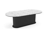 Tavolo Da Pranzo In Legno Tavolo Da Pranzo Moderno Nero Tavolo Ovale Mobili Moderni Nuovo