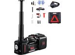Cric Elettrico Per Auto 5T - Set Di Cric Per Auto Con Avvitatore A Impulsi - Cric Robusto Per Auto - Cric Per Auto Pesanti Per Auto E Camion - Nero