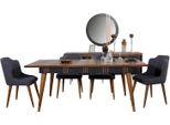 Tavolo Tavolo Da Pranzo Tavoli In Legno Stile Arredamento Italiano Lusso 160 X 90 Tavoli In Legno