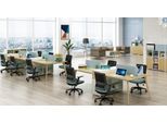 Mobili Per Ufficio Tavoli Tavolo In Legno 4 Postazioni Di Lavoro Scrivania Call Center