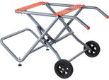 Supporto Per Sega Da Banco Pieghevole Con Ruote - Capacità Di Carico 158 Kg - Dimensioni: 1100X760X620 Mm - Supporto Mobile Per Sega Da Banco E Cantiere