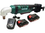 Parkside® Avvitatore Angolare A Percussione A Batteria 20 V Paws 20-Li / Incl. 2 Batterie (2 Ah) E Caricabatterie (2,4 A)